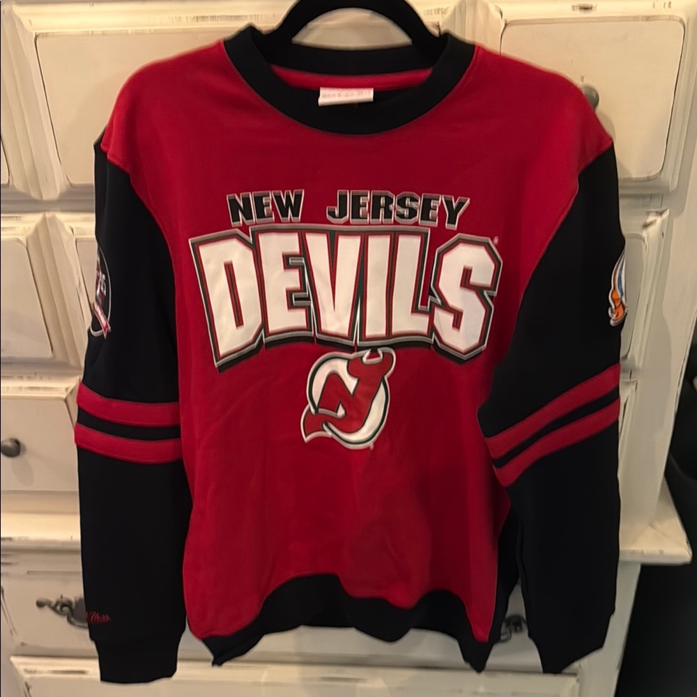 New Jersey Devils Mitchell and Ness Sweatshirt